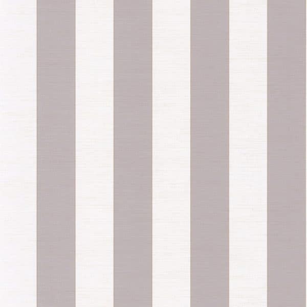 Papel pintado de rayas en color gris Five O´clock 85831358