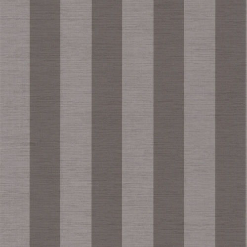Papel pintado de rayas en color negro y gris Five O´clock 85839431