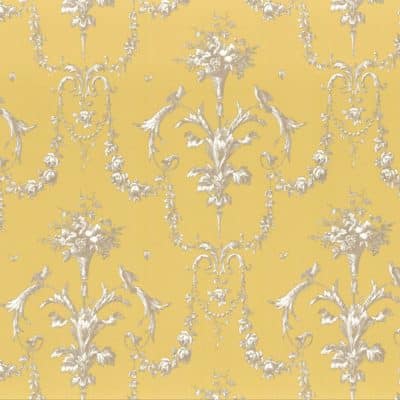 Tela toile de jouy en color amarillo Corne D’abondance 88042524