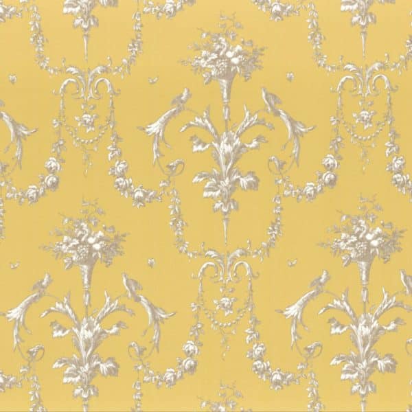 Tela toile de jouy en color amarillo Corne D'abondance 88042524