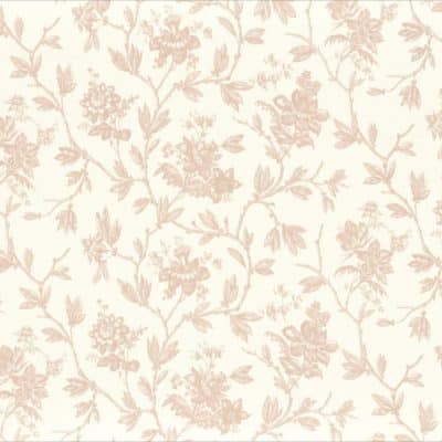 Tela toile de jouy en color rosa Tissu Rosa 88054122