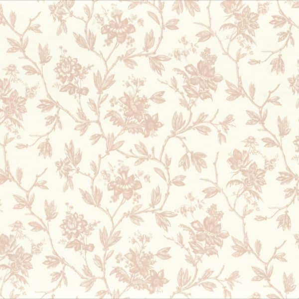 Tela toile de jouy en color rosa Tissu Rosa 88054122
