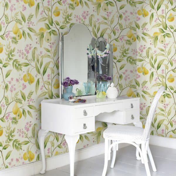 Papel pintado de frutas en color verde Marie HDHW112909 - Imagen 12