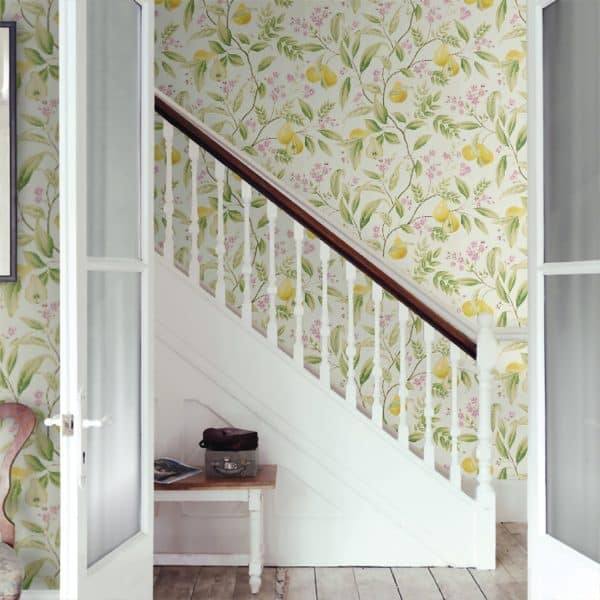 Papel pintado de frutas en color verde Marie HDHW112909 - Imagen 11