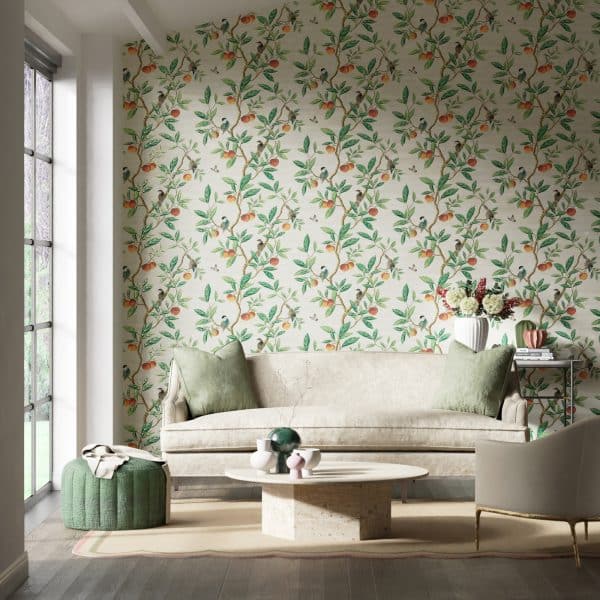 Papel pintado cocina office en color verde Ella HDHW112906 - Imagen 11