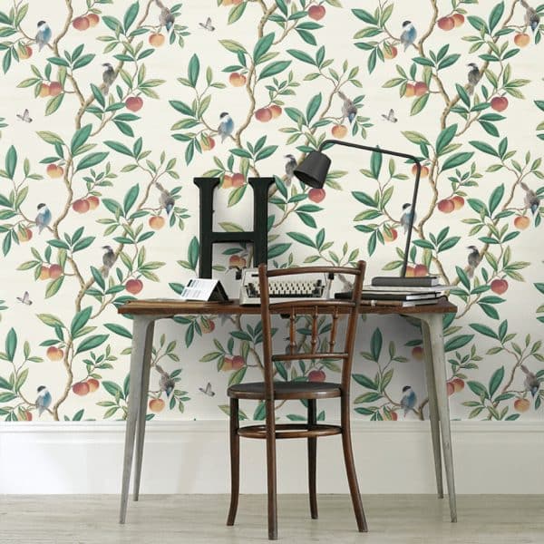 Papel pintado cocina office en color verde Ella HDHW112906 - Imagen 7