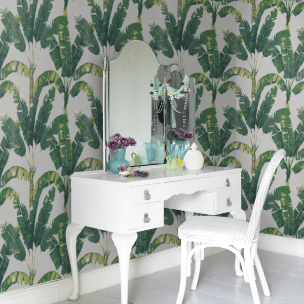 Papel pintado tropical en color verde Palmaria W7210-03 - Imagen 7
