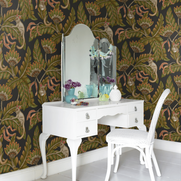 Papel pintado de animales color verde Bush Baby 119/7031 - Imagen 9