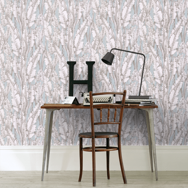 Papel pintado tropical en color verdr Tiger Leaf W7333-03 - Imagen 4