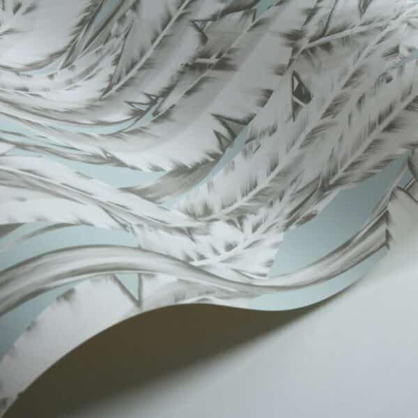 Papel pintado tropical en color verdr Tiger Leaf W7333-03 - Imagen 3