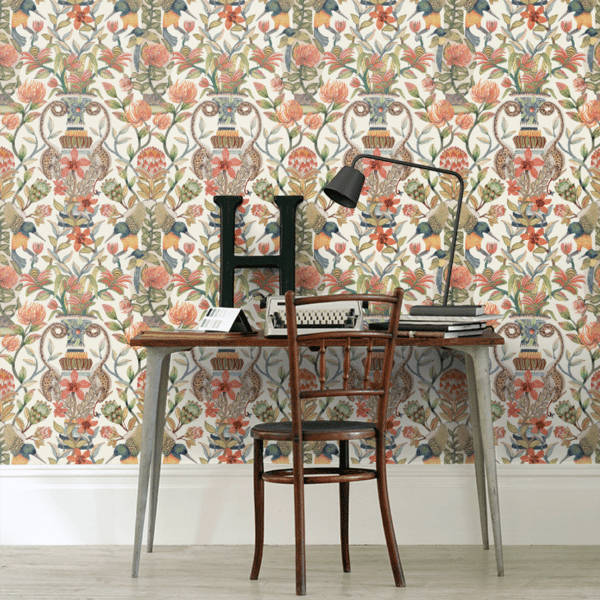 Papel pintado estampado floral multicolor Protea Garden 119/10043 - Imagen 12