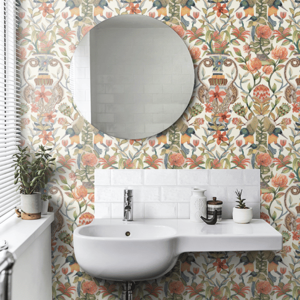 Papel pintado estampado floral multicolor Protea Garden 119/10043 - Imagen 9