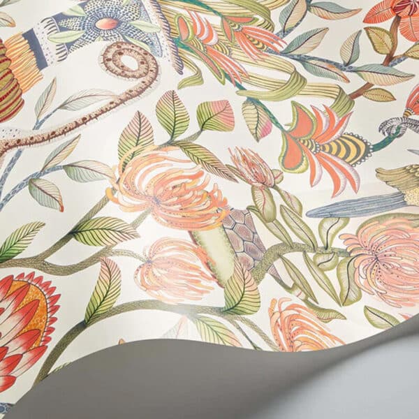 Papel pintado estampado floral multicolor Protea Garden 119/10043 - Imagen 7