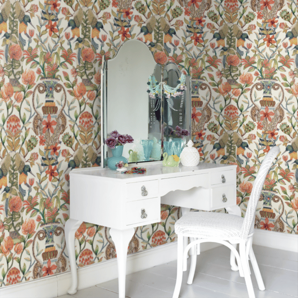 Papel pintado estampado floral multicolor Protea Garden 119/10043 - Imagen 4