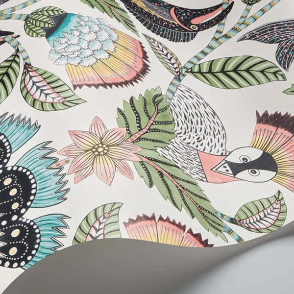 Papel pintado de aves multicolor Nene 119/8036 - Imagen 3