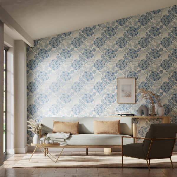 Papel pintado estampado floral verde Flourish HQN3112937 - Imagen 6