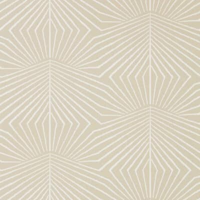 Papel pintado geométrico en color beige Dawning HQN3112931