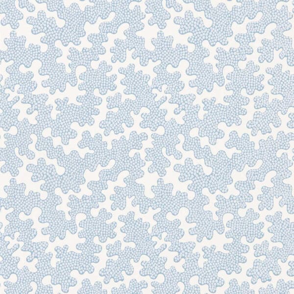 Papel pintado de corales en color azul Zori HQN3112933