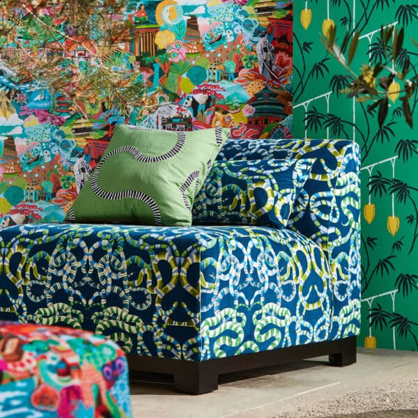 Papel pintado oriental multicolor Journey of Discovery HQN3112919 - Imagen 3
