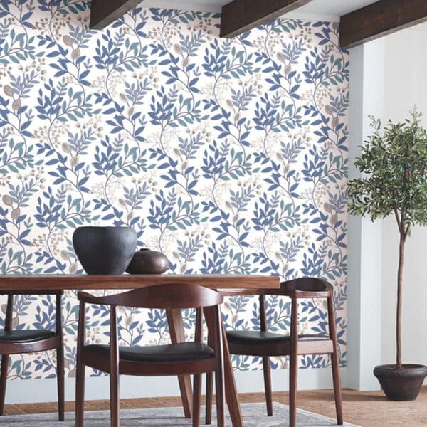 Papel pintado de estampado floral en multicolor Eden Retreat MN1841 - Imagen 10