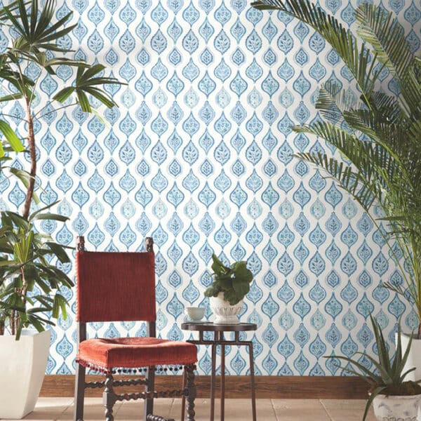 Papel pintado de medallones en multicolor Marketplace Motif MN1852 - Imagen 12