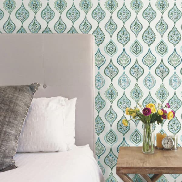 Papel pintado de medallones en multicolor Marketplace Motif MN1852 - Imagen 9