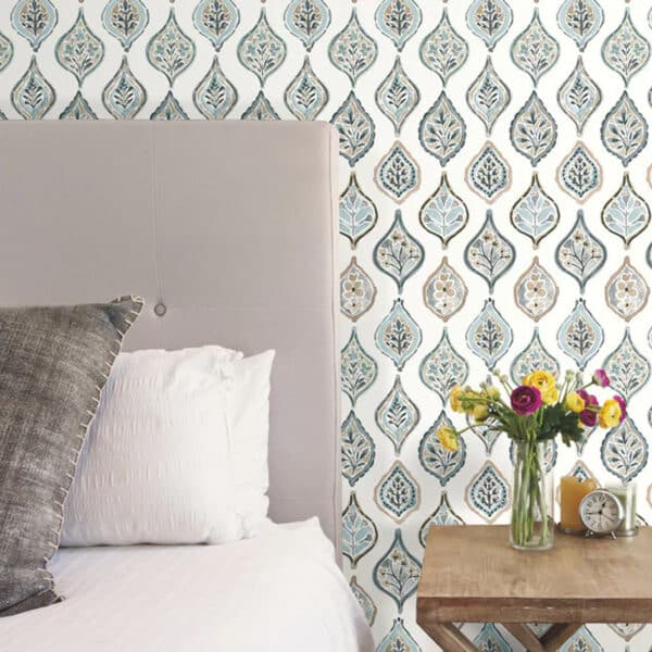 Papel pintado de medallones en multicolor Marketplace Motif MN1852 - Imagen 5