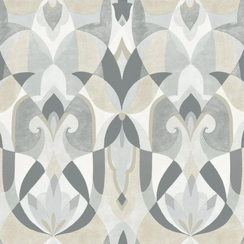 Papel pintado abstracto en tonos de grises Malta MN1924