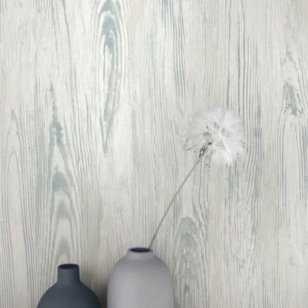 Papel pintado de símil madera en color gris Rusticano MN1953 - Imagen 5