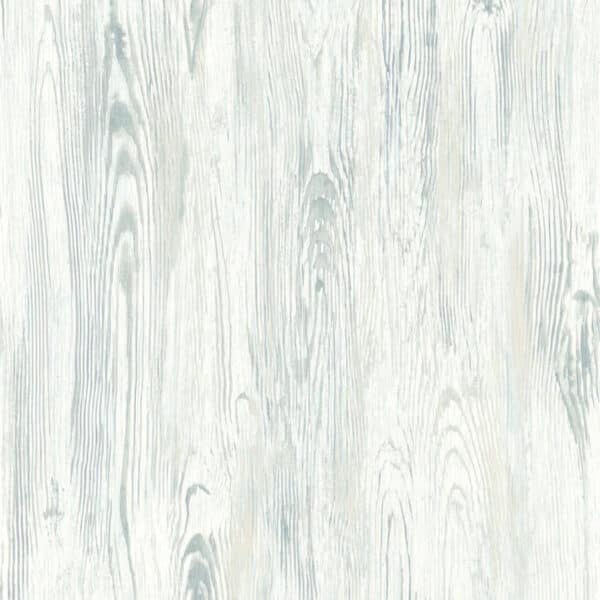 Papel pintado de símil madera en color azul claro Rusticano MN1952