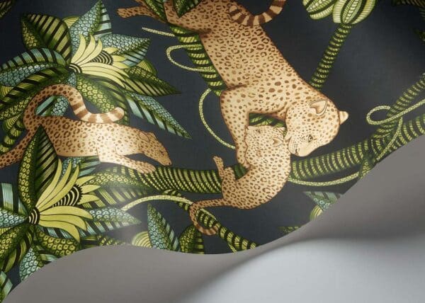 Papel pintado de animales en color verde Satara 119/3016 - Imagen 3