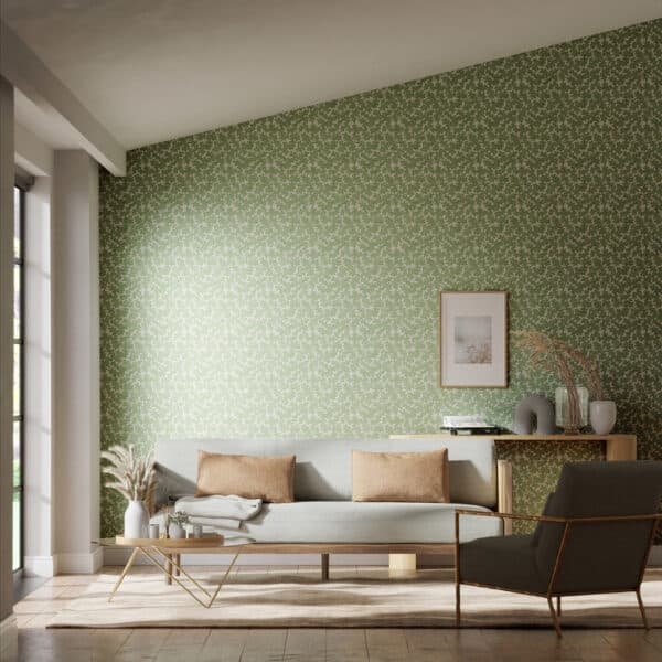 Papel pintado de corales en color verde Zori HQN3112934 - Imagen 3