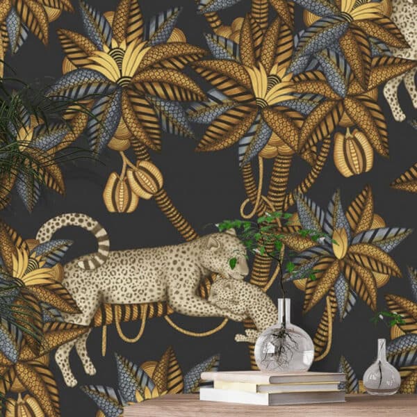 Papel pintado de animales en color negro Satara 119/3017 - Imagen 7