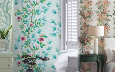 ¿Cómo combinar diferentes estilos de papel pintado en un mismo espacio?