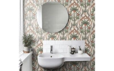 Cómo colocar papel pintado sobre azulejos de forma efectiva