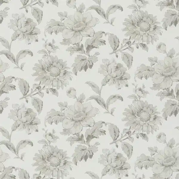 Papel pintado de flores en color gris English Garden Floral PEH0004/01