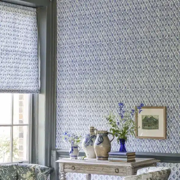 Papel pintado trellis en color verde St John Street Trellis PEH0003/04 - Imagen 4
