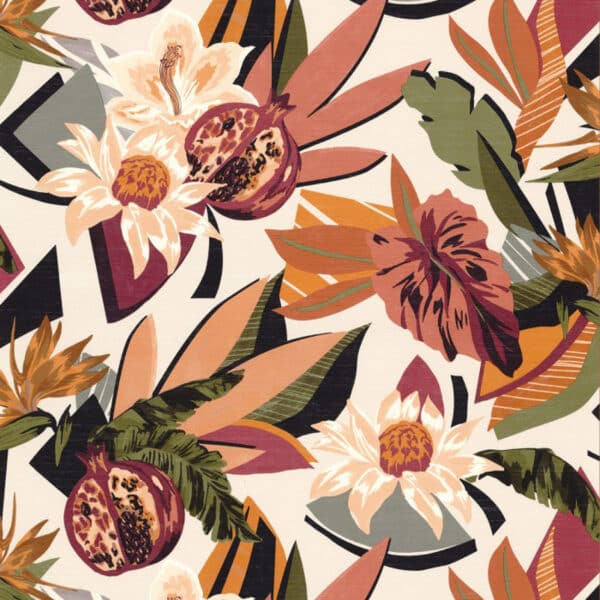 Papel pintado frutas naranja Salvador 75531324