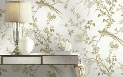 Cómo lograr una decoración romántica con papel pintado