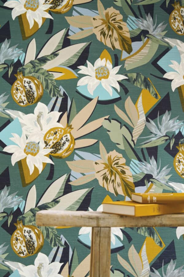 Papel pintado frutas verde Salvador 75531630 - Imagen 3