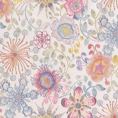 Papel pintado de estampado floral multicolor Magic Garden 10312