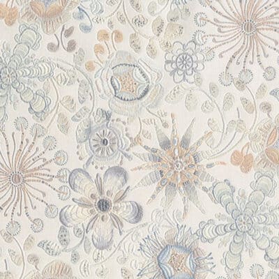 Papel pintado de estampado floral de color beige Magic Garden 10314
