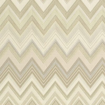 Papel pintado de zig zag en color beige Happy Zigzag 10334