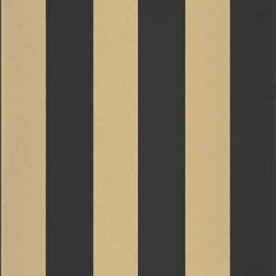 Papel pintado de rayas en color negro Wide Lines 104029329