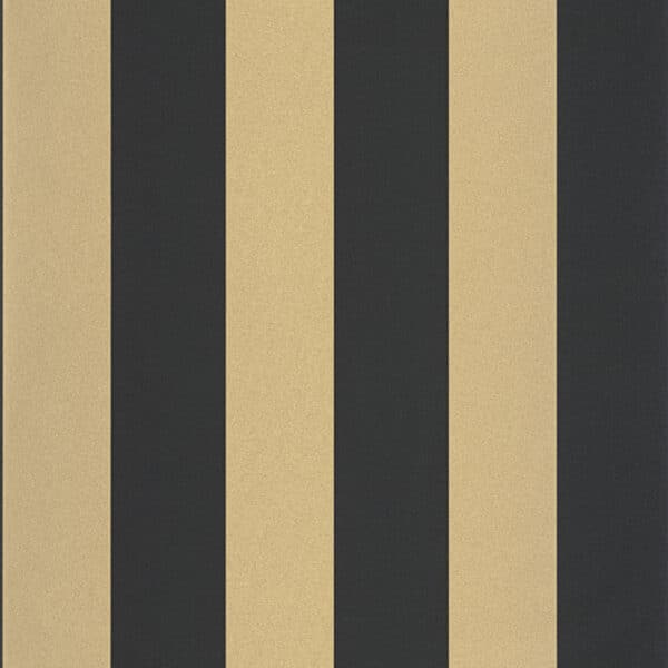 Papel pintado de rayas en color negro Wide Lines 104029329