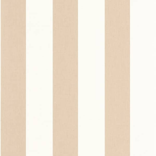 Papel pintado de rayas en color beige Linen Lines 104041050