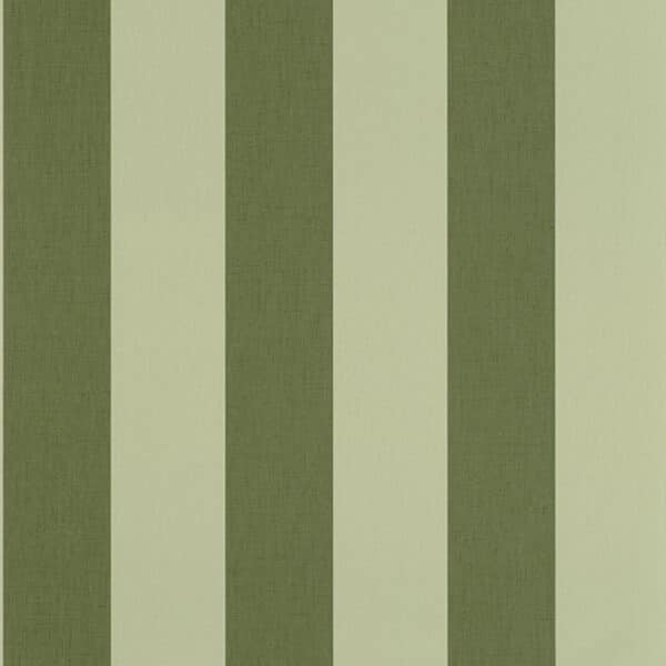 Papel pintado de rayas en color verde Linen Lines 104047267