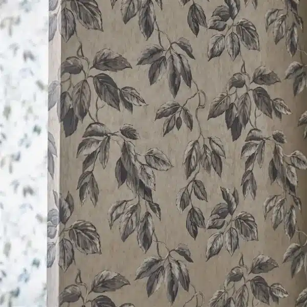 Papel pintado de hojas en color azul Jangal PDG1127/04 - Imagen 15