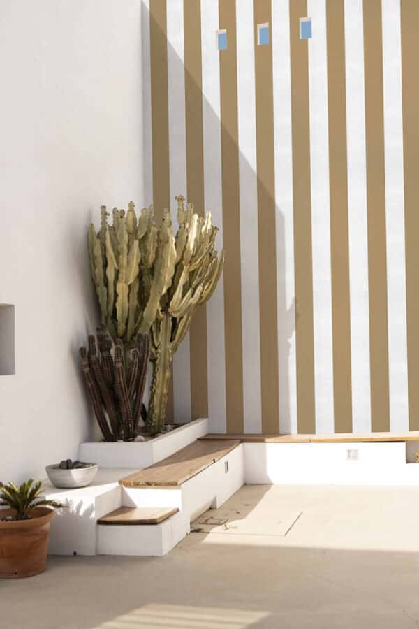Papel pintado de rayas en color gris Stripe 8 A00741 - Imagen 12