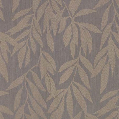 Papel pintado de hojas en color marrón Delphie Wallcovering W436/05